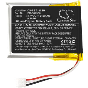 240 mAh for Suunto 100019195,PR-382530