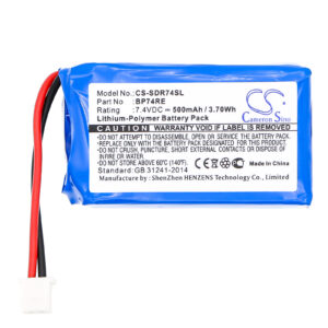 500 mAh for Dogtra BP74RE,BP-74RE