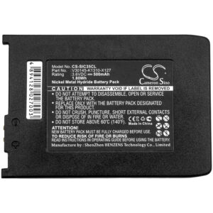 500 mAh for Siemens L36880-N5401-A102,V30145-K1310-X125,V30145-K1310-X127,V30145-K1310-X132,V30145-K1310-X133