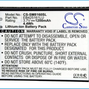 1200 mAh for Samsung EB425161LA,EB425161LU