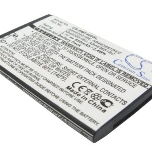650 mAh for Samsung AB463651BC,AB463651BE,AB463651BEC,AB463651BU