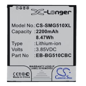2200 mAh for Samsung EB-BG510CBC
