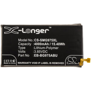 4000 mAh for Samsung EB-BG975ABU
