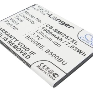 1900 mAh for Samsung B500AE,B500BE,B500BU,EB-B500BE,EB-B500BU,GH43-03944A
