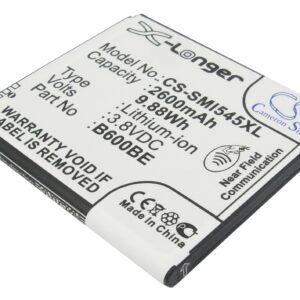 2600 mAh for Samsung B600BC,B600BE,B600BU,EB485760LU,EB-B600BUB,EB-B600BUBESTA