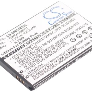 1000 mAh for Samsung EB494358VU
