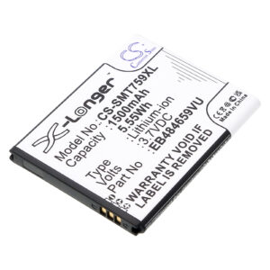 1500 mAh for BoostMobile EB484659VA,EB484659VABSTD,EB484659VU,EB484659VUBSTD