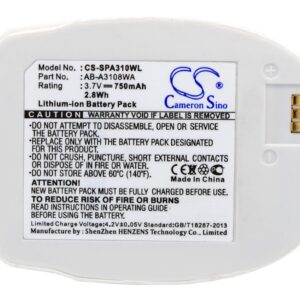 750 mAh for Samsung AB-A3108WA