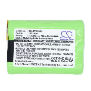 700 mAh for Tri-Tronics 1272800,1281100 Rev.B