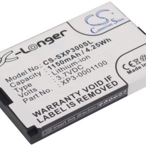 1150 mAh for Socketmobile XP3-0001100