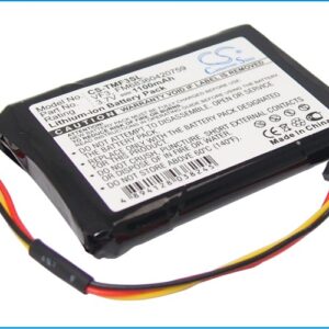 1100 mAh for TomTom FM68360420759,VF3,VF3F