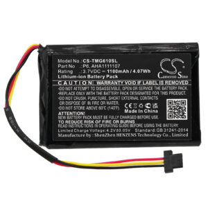 1100 mAh for TomTom AHA1111107,P6