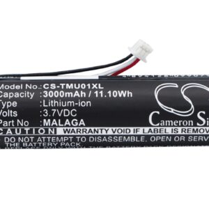 3000 mAh for TomTom 6027A0050901,6027A0131301,L5,MALAGA
