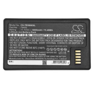 6800 mAh for Spectra Focus 35