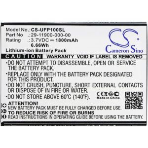 1800 mAh for Ulefone 29-11900-000-00
