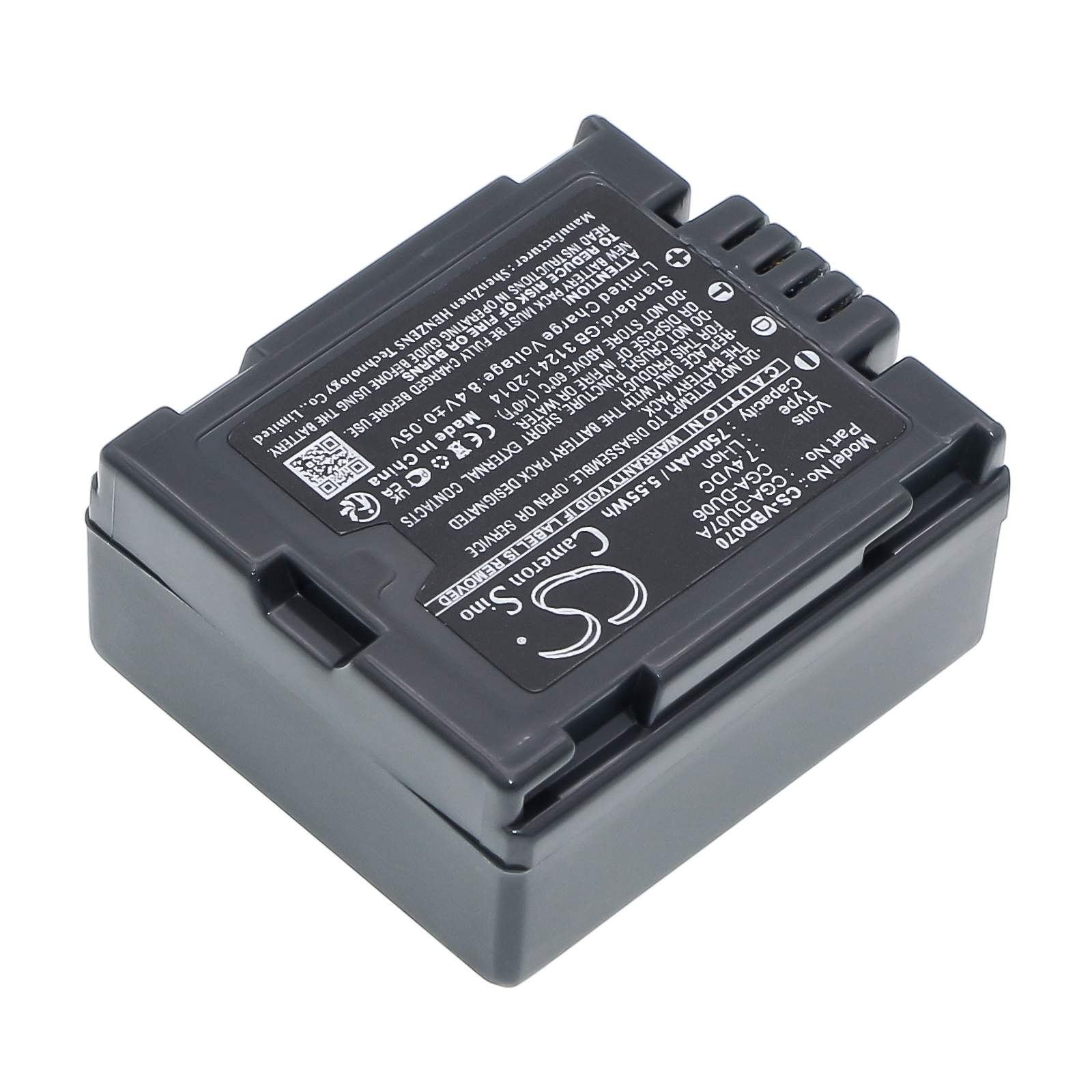 750 mAh for Hitachi CGR-DU06E/1B,DZ-BP07P,DZ-BP07PW,DZ-BP07S,DZ-BP7S,DZ-BP7SJ,DZ-BP7SW