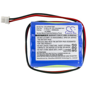 2000 mAh for BT GP100AAS6YMX,GP130AAM6YMX,GP220AAM6YMX