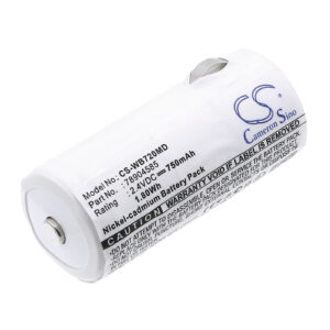 750mAh Replacement Battery for Welch-Allyn 60700, 60713, 70000, 70200, 70500, 70700, 70710, 70715, 72000