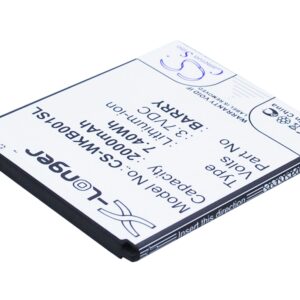 2000 mAh for Wiko BARRY