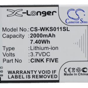 2000 mAh for Explay X-Tremer