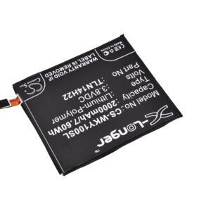 2000 mAh for Wiko TLE14E20,TLN14H22