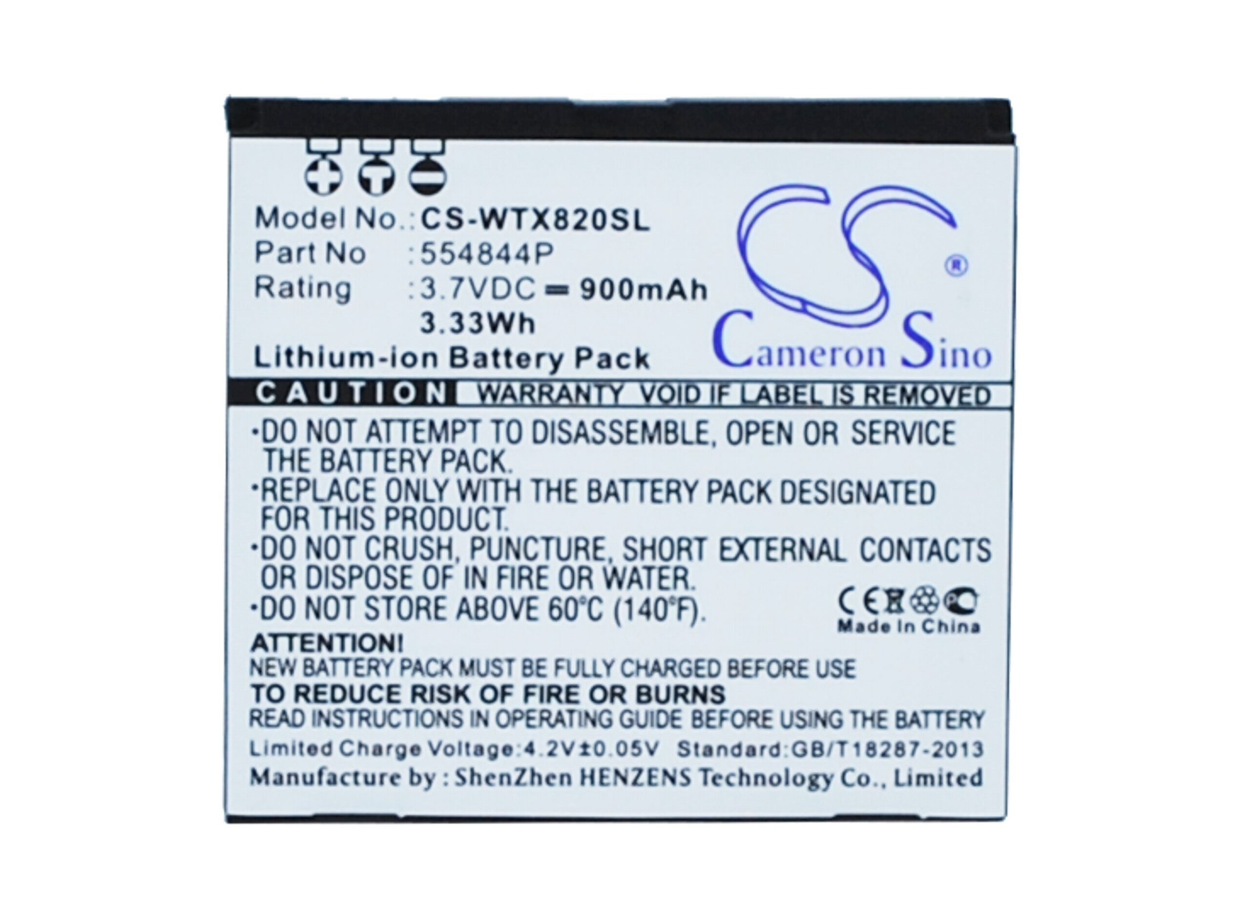 800 mAh for Curtis GPD430,GPD 430 GPS