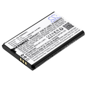 Replacement Battery for Yealink W56H, W56h/p, W56P, W60P, W76p, W59R, W56HB, W59VR, W79P, W77P, YL-5J, Lithium-ion 1300mAh