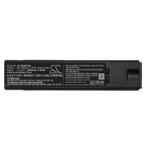Replacement Battery for Zebra DS8100, DS8170, DS8178, 82-176890-01, BTRY-DS81EAB0E, Lithium-ion 2400mAh