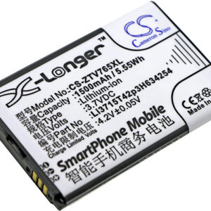 1500 mAh for ZTE Li3715T42p3H634254