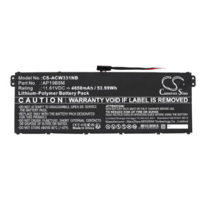 4650 mAh for Acer AP19B8M,KT0030G024