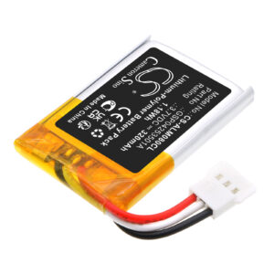 Replacement Battery for Alcatel-Lucent 3MG08009AA, Wide Band 4.1 Bluetooth, Li-Polymer 320mAh