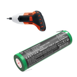 Replacement Battery for Black & Decker CS3652LC, Lithium-ion 2500mAh, 3.6V