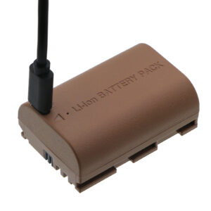 Replaces battery for Canon LP-6P, EOS R5 Mark II mirrorless camera, 2400mAh with USB C