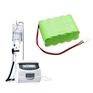 Replacement Battery for Codan Argus infusion pump A707V, A708V, NiMH 1800mAh