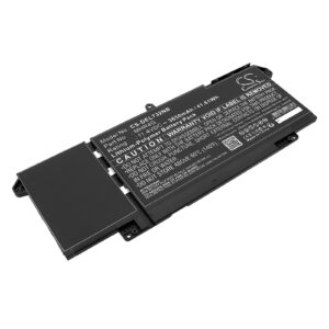 Replacement Battery for 9JM71, 1PP63, 4M1JN, 727CG, HDGJ8, MHR4G, TN2GY, Li-Polymer 3650mAh, 11.4V