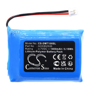 1400 mAh for Divoom ACE802535