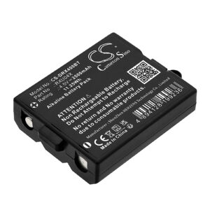 2500 mAh for Daitem BATXU04,RXU04X