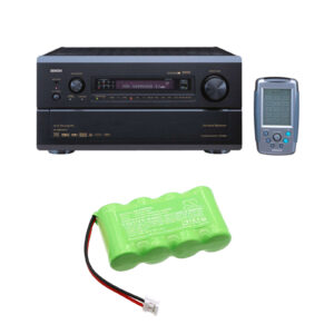 Replacement Battery for Denon AVR-5803, RC-8000, RC-8001ST, NiMH 600mAh