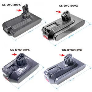 2500 mAh for Dyson 386706-85,394167-1,965470-01,SV30
