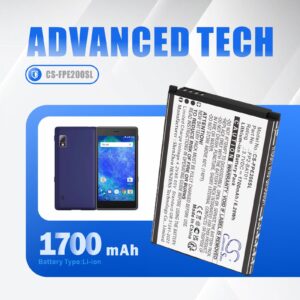 Replacement Battery for Fairphone 2, FP2-BAT01, Lithium-ion 1700mAh