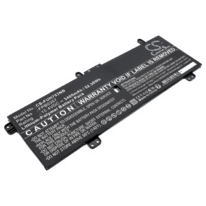Replacement Battery for Fujitsu FPB0357, LifeBook CH75/E3, LifeBook CH90/E3. LifeBook WC2/E3. LifeBook WC1/E3, Li-Polymer 3400mAh