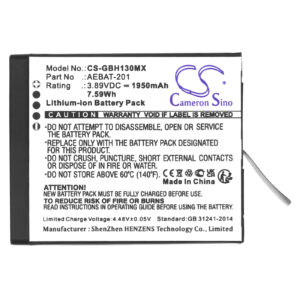 Replacement Battery for GoPro Hero 13, AEBAT-201, CAAGPO1912, Lithium-ion 1950mAh