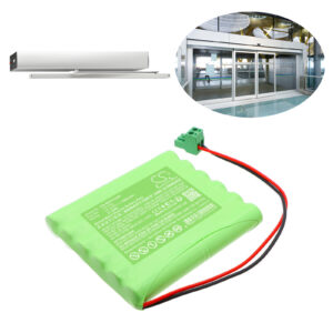 Replacement Battery for GEZE Ecconodrive EL, NiMH 1500mAh 14.4V