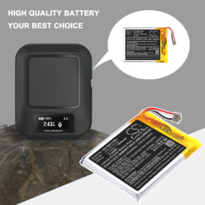 Replacement Battery for Garmin inReach Messenger, 361-00135-01, Li-Polymer 1800mAh