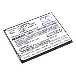 Replacement Battery for Gigaset GS80, V30145-K1310-X469, Li-Polymer 1600mAh