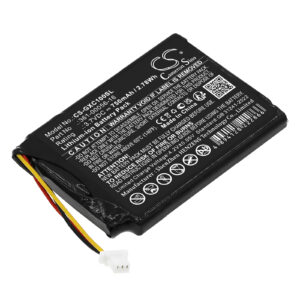 Replacement Battery for Garmin XERO C1 PRO Chronograph, 0100261810, Li-ion 750mAh