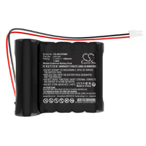 Replacement Battery for Heska Veterinary IV 2.2 Infusion Pump, IV Pump 2.2 Veterinary, 400-940, NiMH 1000mAh