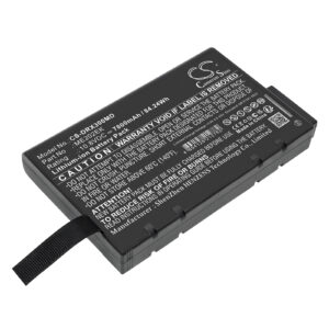 Replacement Battery for Drager Oxylog 2000, Oxylog 3000, ME202EK, Lithium-ion 7800mAh