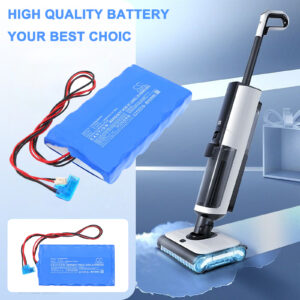 Replacement Battery for Haier A500 Floor Washing Machine - 3-in-1 Automatic Mopping & Drying, HJ-6101, Lithium-ion 4000mAh