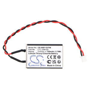 Replacement Battery for  Harris Falcon III, AN/PRC-152, LTC-7PN-S4, LiSOCI2 750mAh 3.6 Volts